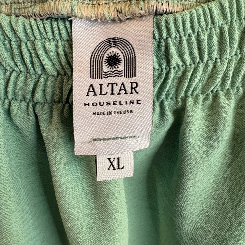 Altar PDX “Eva” Midi Skirt in Mint Green - Picture 2 of 4